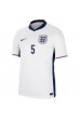 Engeland John Stones #5 Voetbaltruitje Thuis tenue EK 2024 Korte Mouw